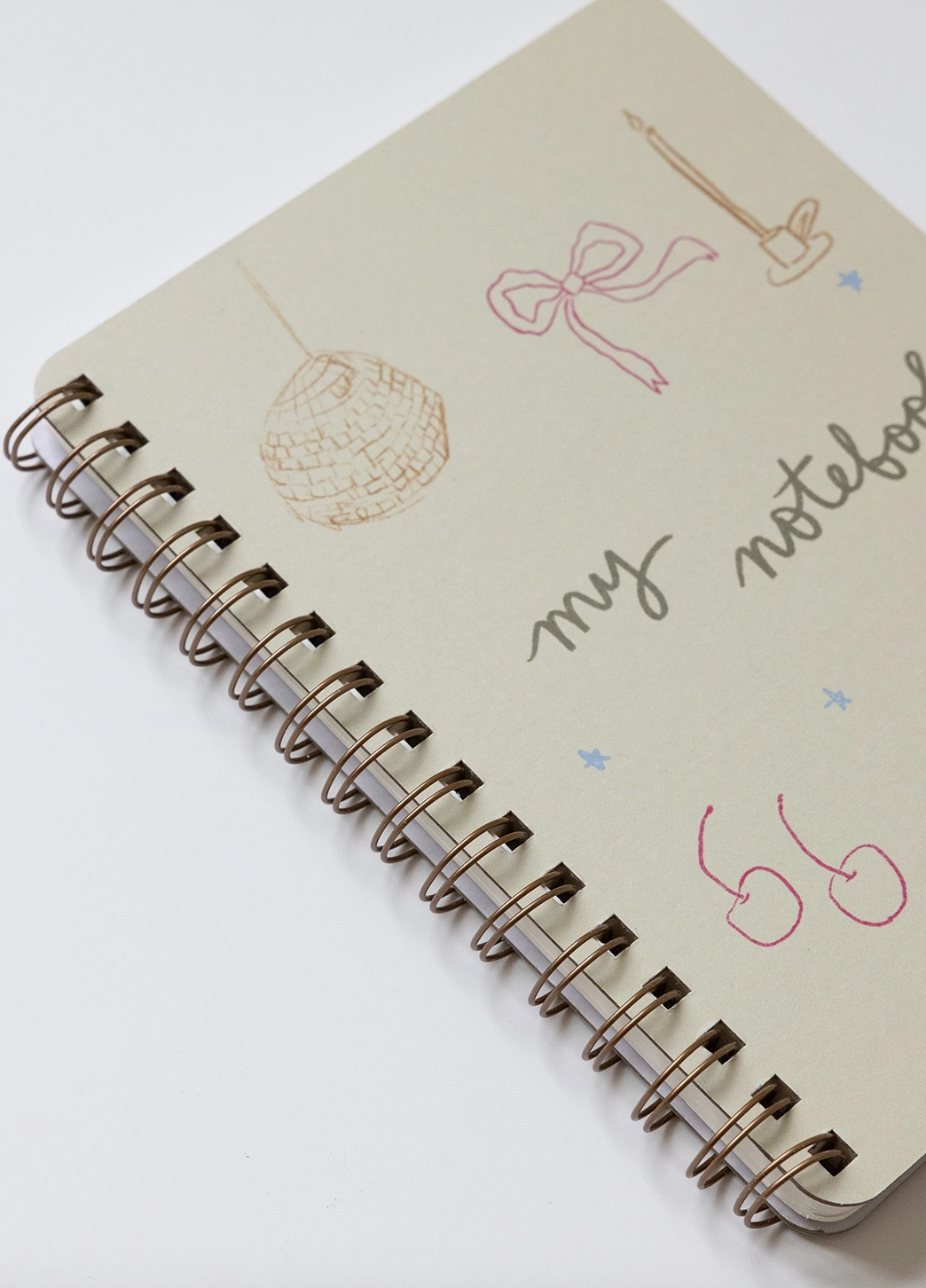 Disco Bow Spiral Notebook - Image 4